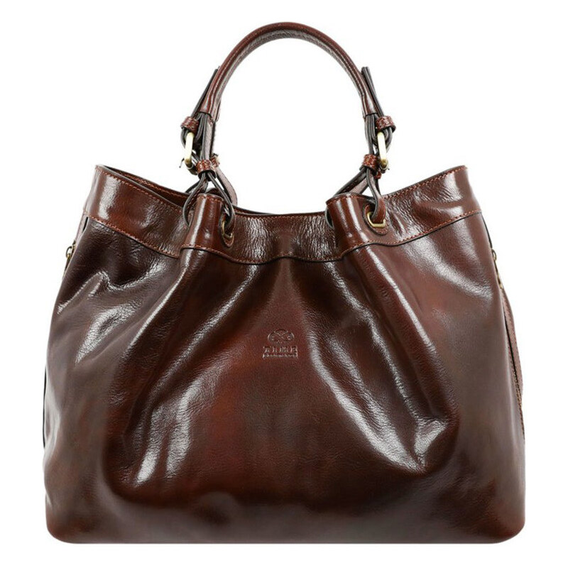 Glara Veľká kožená kabelka na nákupy Premium 32864481