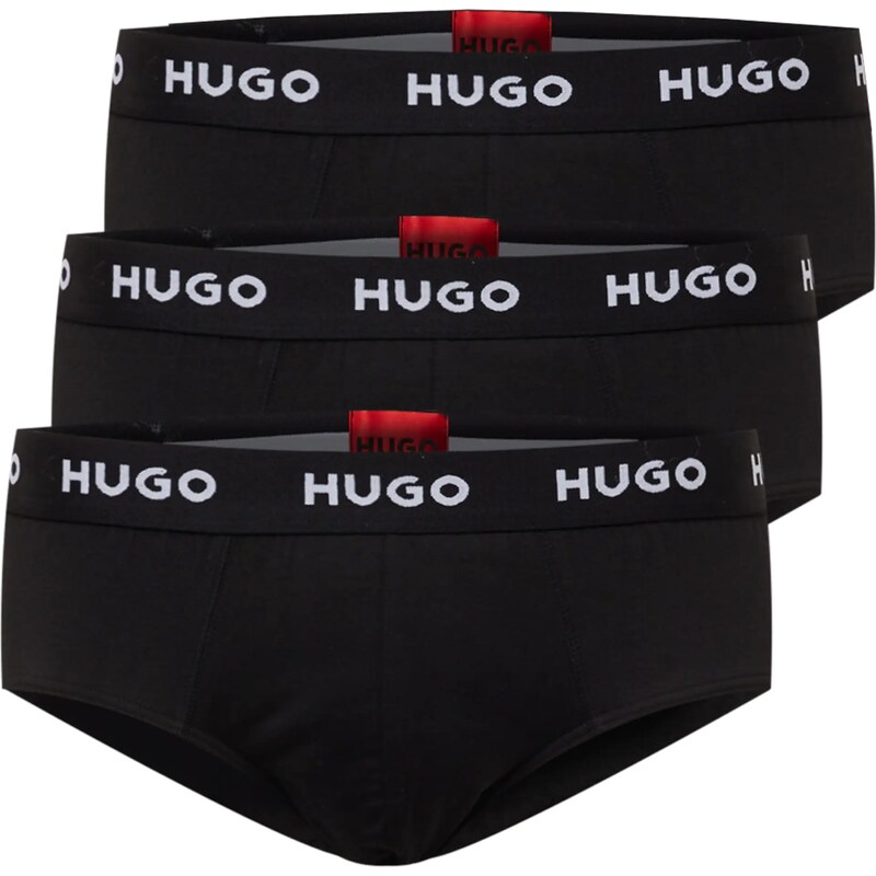 HUGO Nohavičky čierna / biela 31144135