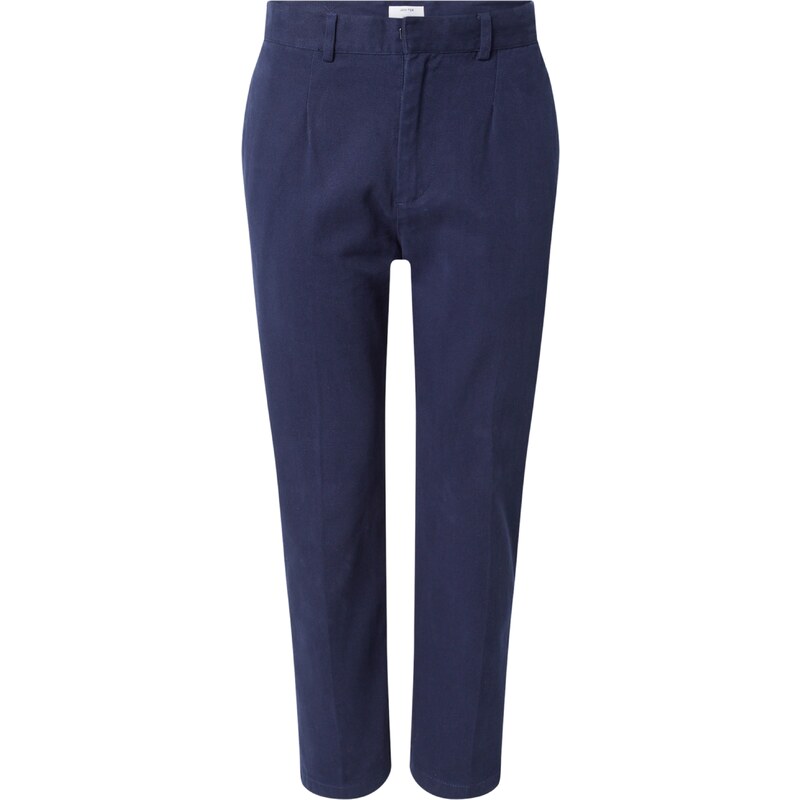 DAN FOX APPAREL Nohavice s pukmi Elian tmavomodrá 31203180