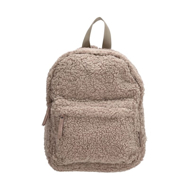 Beagles Svetlohnedý huňatý vintage batoh „Teddy“ 31171837