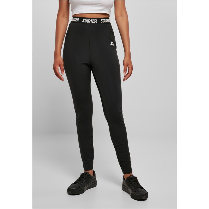 Starter Black Label Womens Leggings Starter Logo Tape Black 50687457
