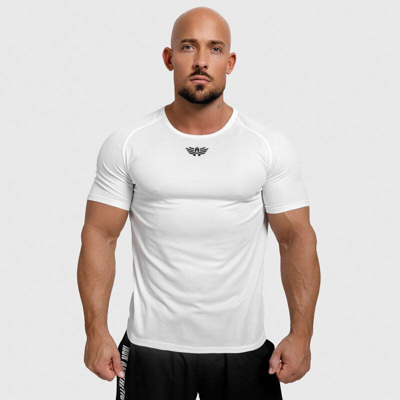 Pánske funkčné tričko Iron Aesthetics Performance, biele