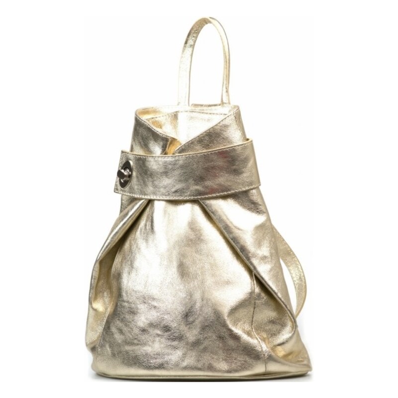 Blaire Kožený batôžtek Alma zlatý 64988067