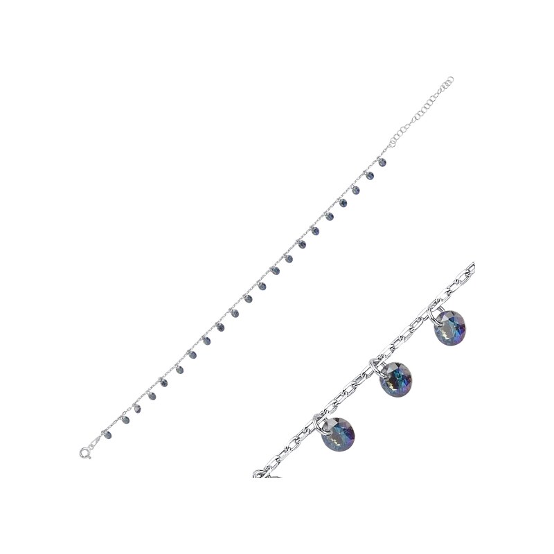 Olivie Strieborná retiazka NA NOHU 5802 31521094