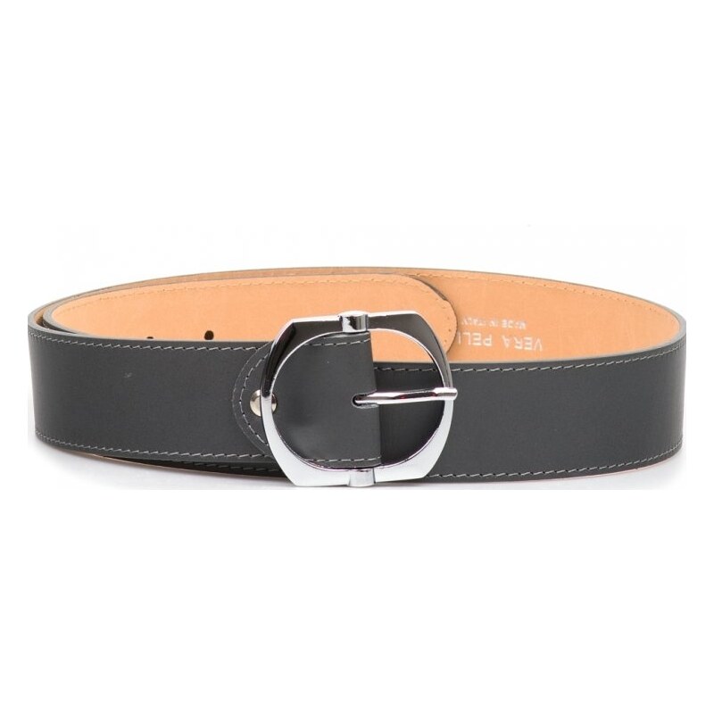 Blaire Dámsky kožený opasok šedý 64988284