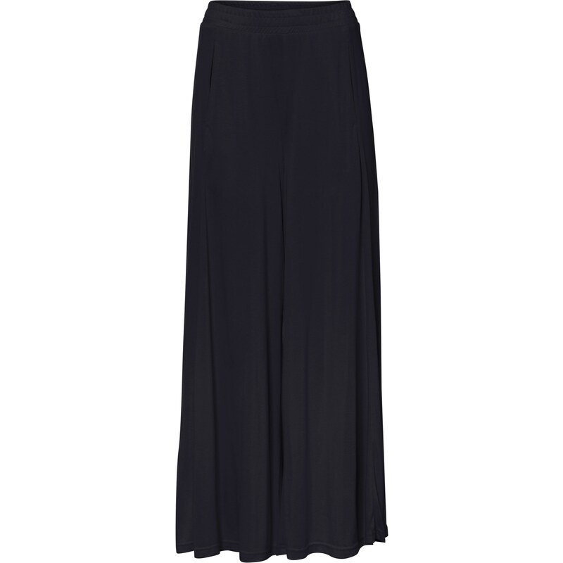 bonprix Culotte nohavice, široké strih, farba čierna 49720279