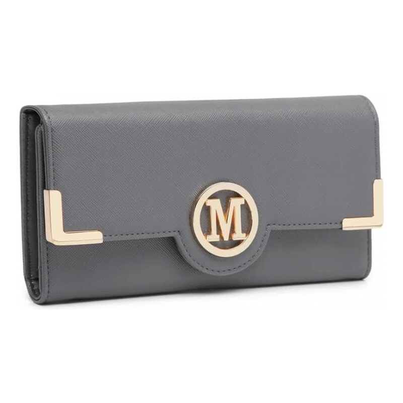 Miss LULU Šedá dámska peňaženka 58463092