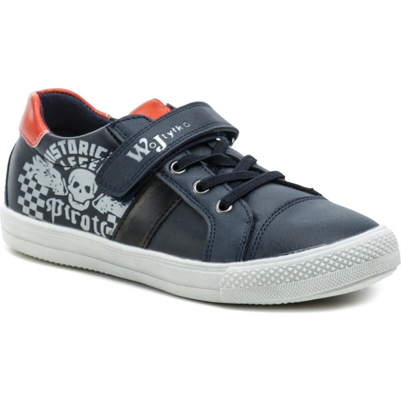 Wojtylko 5A22010 modré detské poltopánky 31230081