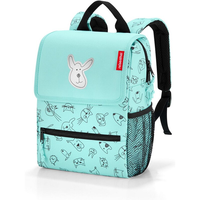 Detský batoh Reisenthel Backpack deti Cats and dogs mint