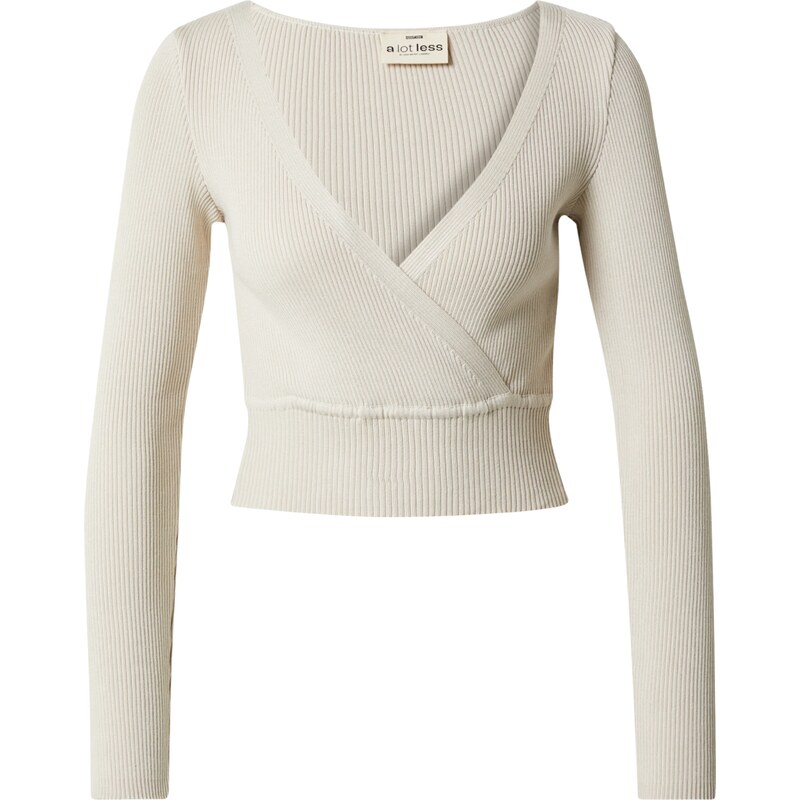 A LOT LESS Tričko Rosalie šedobiela 62052628