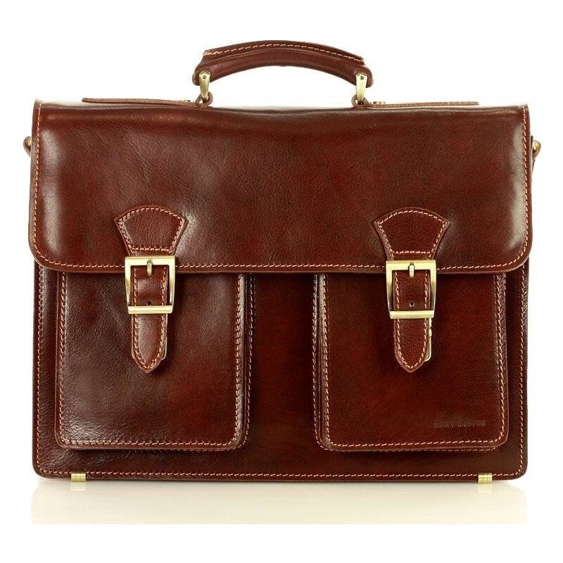 Mazzini Business MARCO MAZZINI Elegantná ručne vyrobená aktovka | 31264632