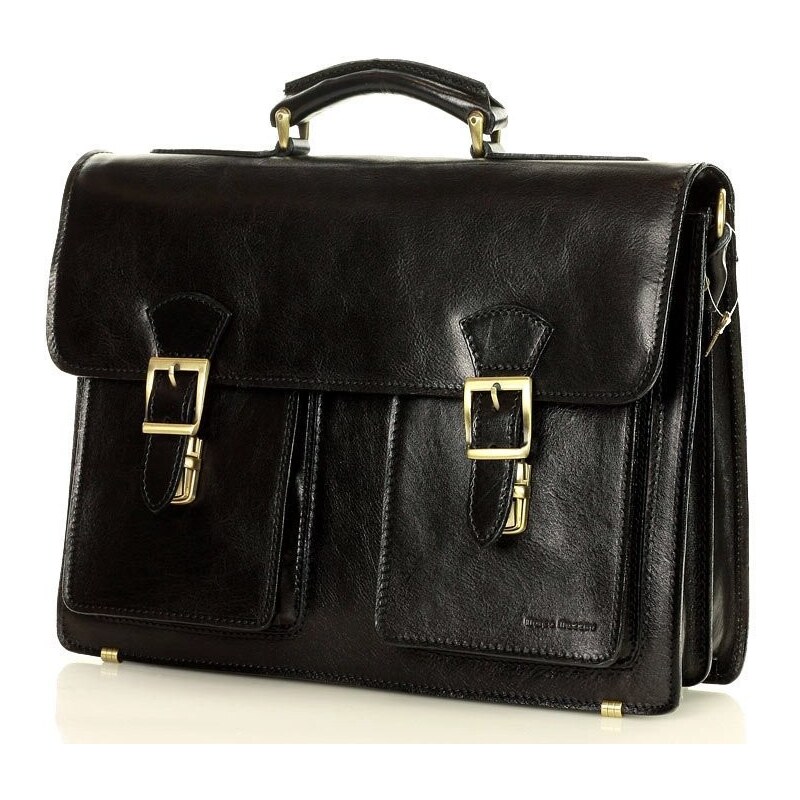 Mazzini Business MARCO MAZZINI Elegantná ručne vyrobená aktovka | 31264633