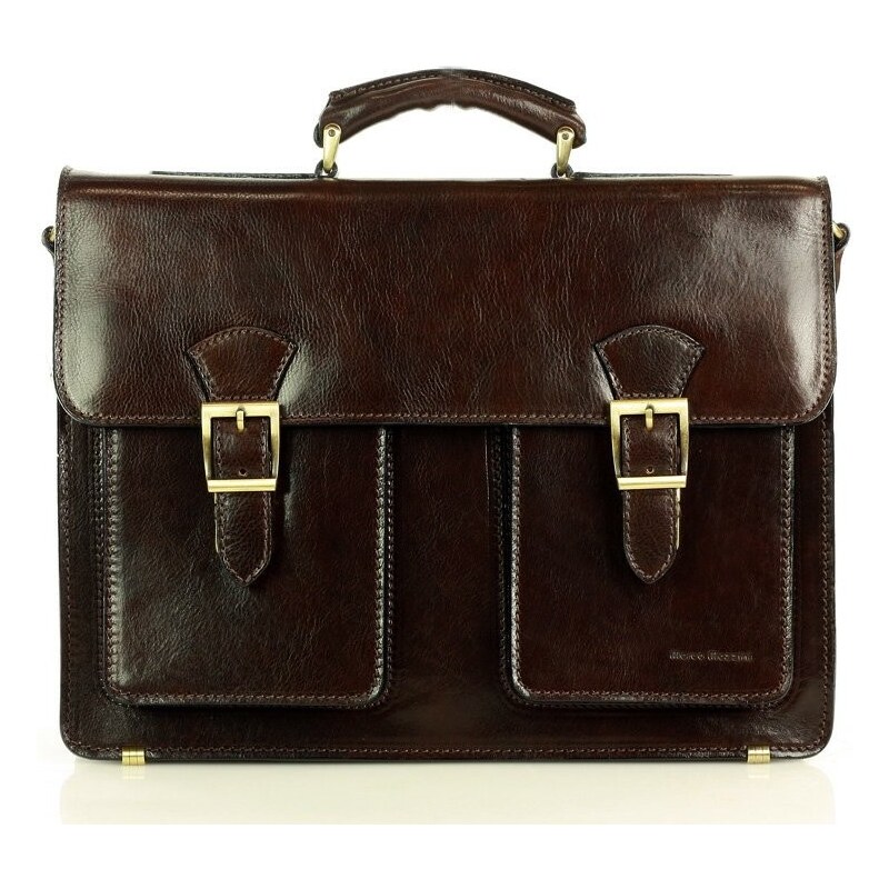 Mazzini Business MARCO MAZZINI Elegantná ručne vyrobená aktovka | 31264635