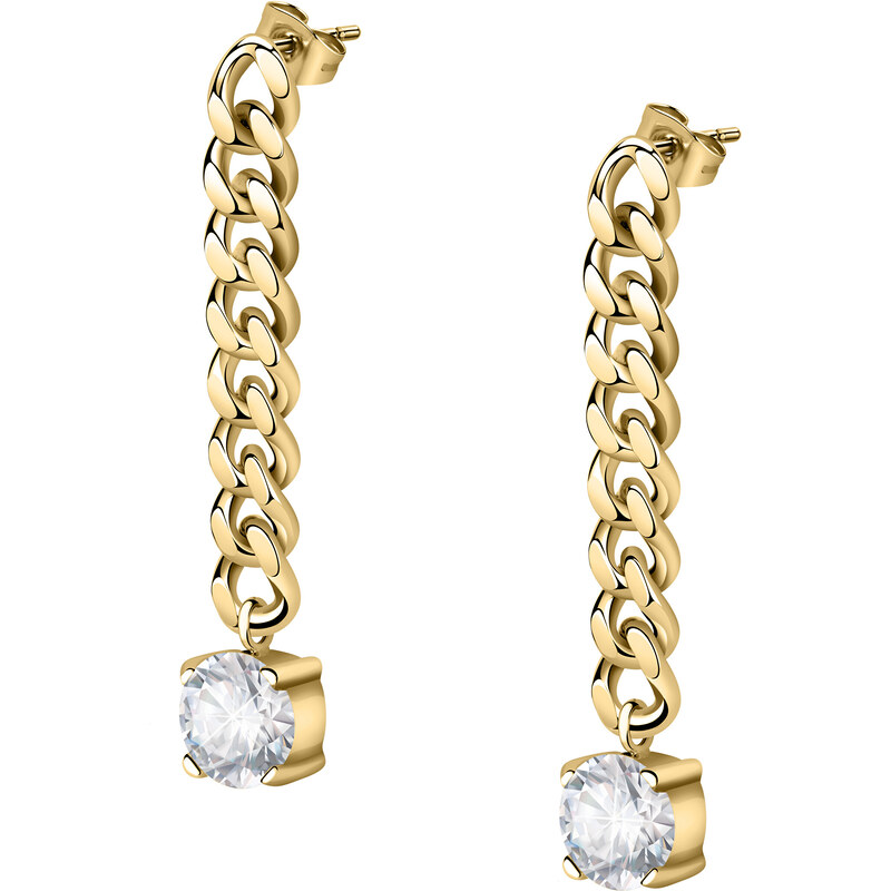 Morellato Nádherné pozlátené náušnice s kryštálmi Poetica SAUZ08 66589895