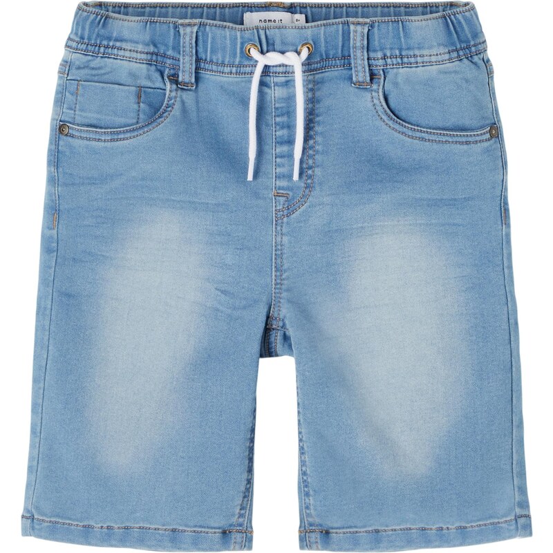 NAME IT Džínsy Ryan modrá denim / karamelová 32110029