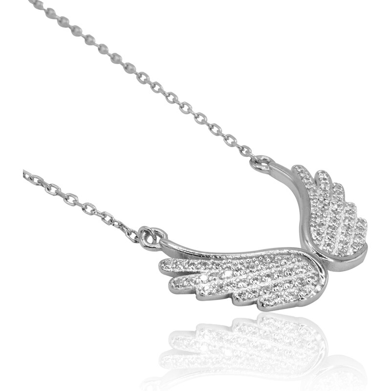 GOLDIE Strieborný náhrdelník krídla LNLS040.KS