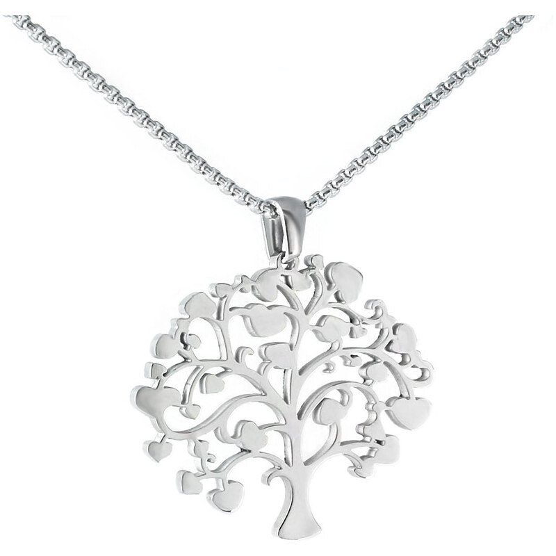BM Jewellery Náhrdelník strom života z chirurgickej ocele S11087100 31318835