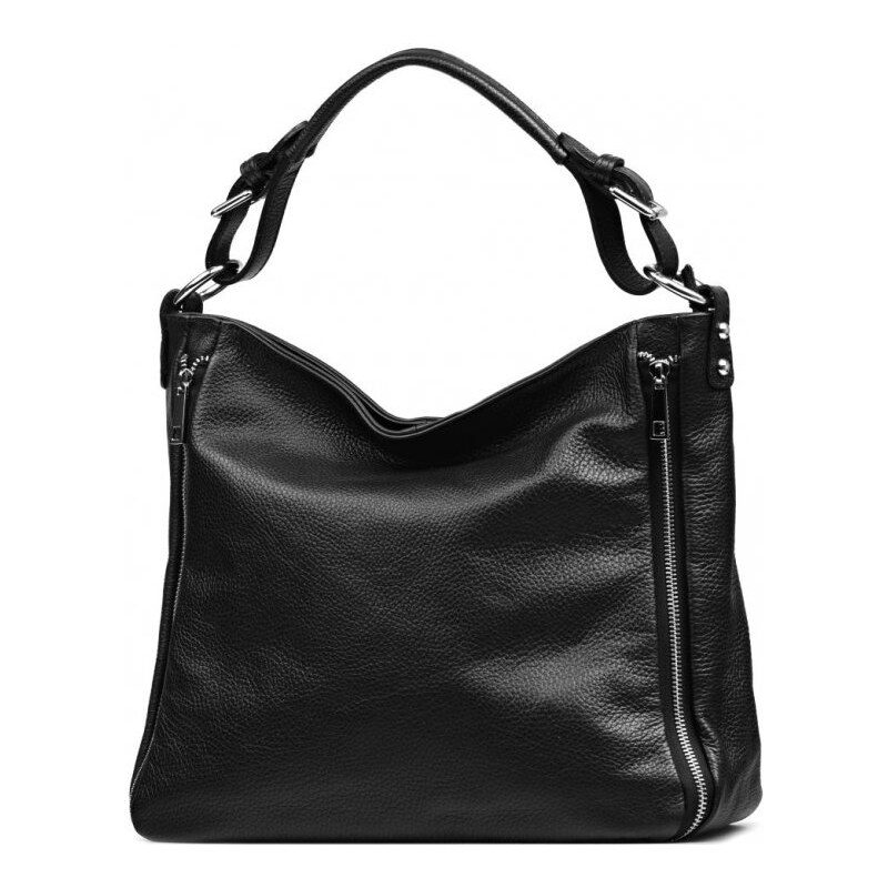 Blaire Kožená kabelka Gaila čierna 64987702