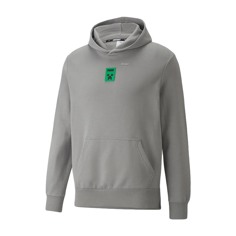 Puma x MINECRAFT Mens Hoodie - Pánske - Mikina Puma - Biele - 534376 66355789
