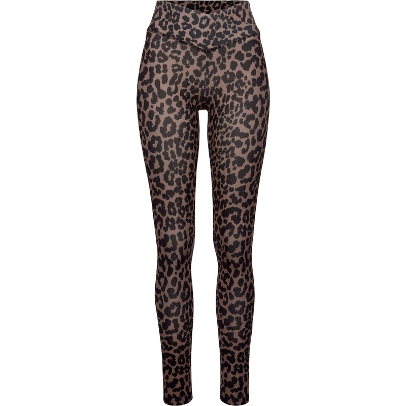 LASCANA ACTIVE Športové nohavice hnedá / čierna 54441606