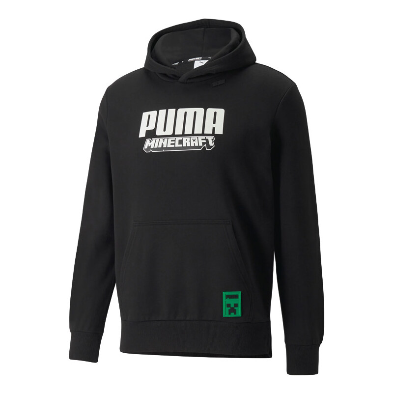 Puma x MINECRAFT Mens Hoodie - Pánske - Mikina Puma - Čierne - 534376 66355790