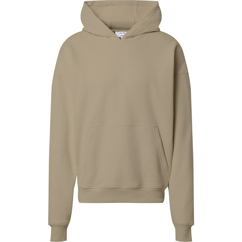 DAN FOX APPAREL Mikina Dean tmavobéžová 31393086