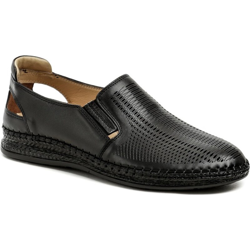 Wild 17985028A čierne pánske mokasíny 31377456