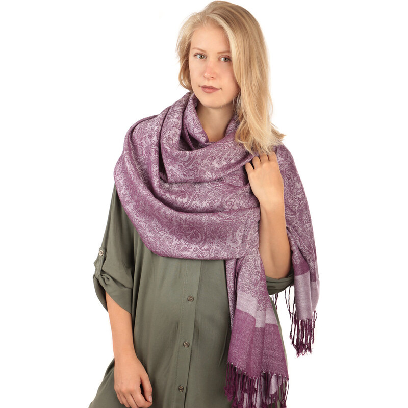 Glara Dlhý šál so vzorom 28935144