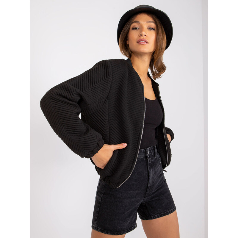 RUE PARIS Jacket-RV-KR-006.16-black 64684843