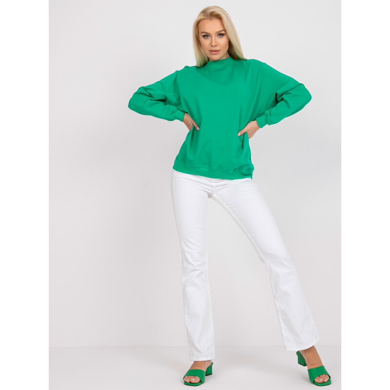 BASIC Feel Good Sweatshirt-RV-BL-5185.73P-green 64792024