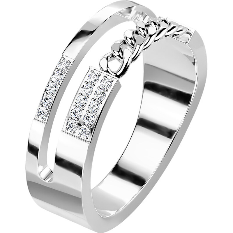 Dámsky prsteň z chirurgickej ocele GENESIS 31541264