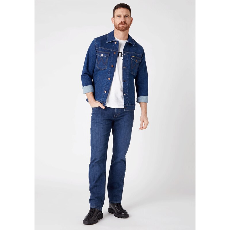 Pánske rifle WRANGLER W10TM6098 STRAIGHT DARK STONE 55615198