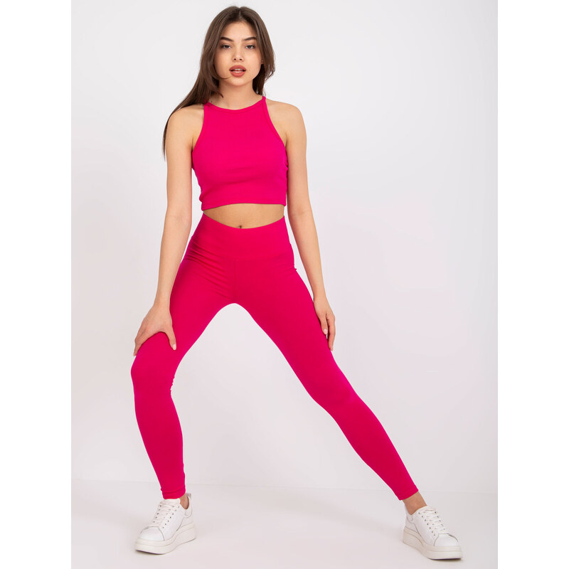 RUE PARIS Leggings-LA-LG-T-13.66-fuchsia 64684392