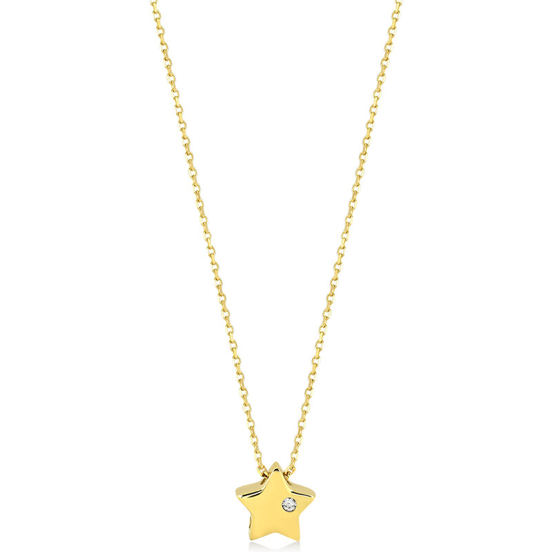 Lillian Vassago Zlatý náhrdelník LLV22-GN044Y 32053758