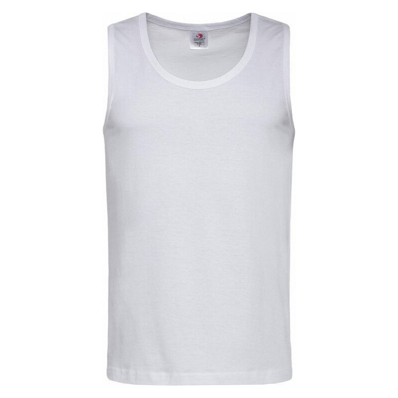 Stedman Pánske Tielko Biele Biela S 31566657