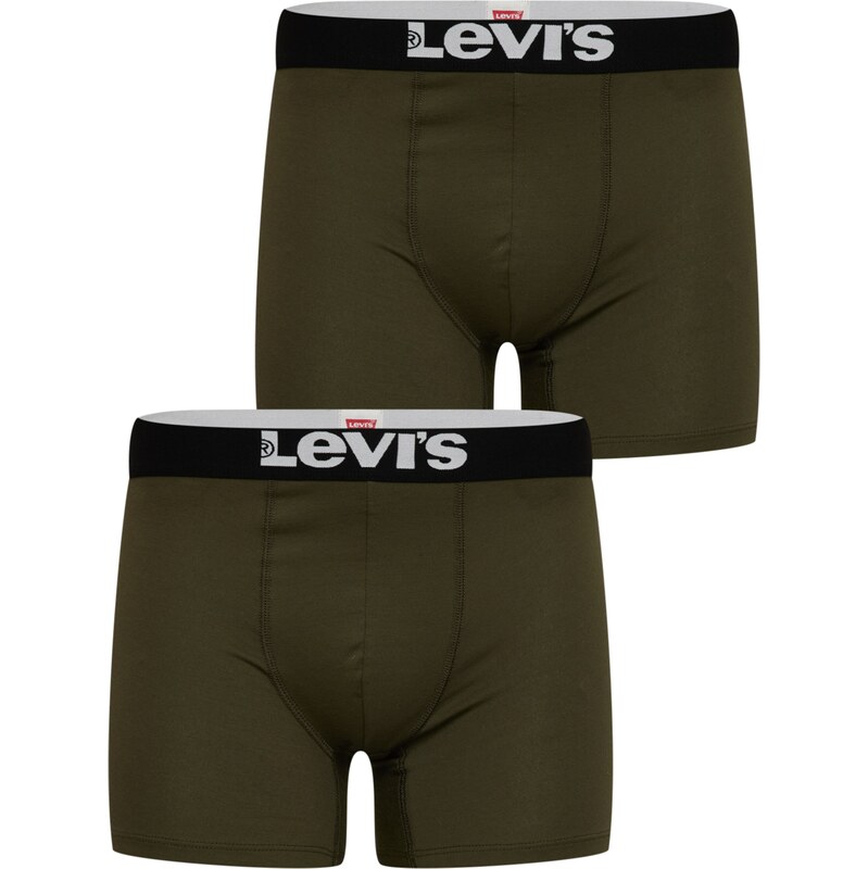 LEVIS Boxerky kaki / čierna / biela 58275755