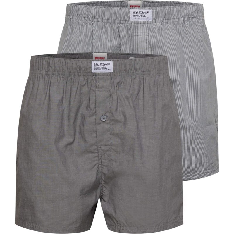 LEVIS Boxerky krémová / sivá / svetlosivá 54931380