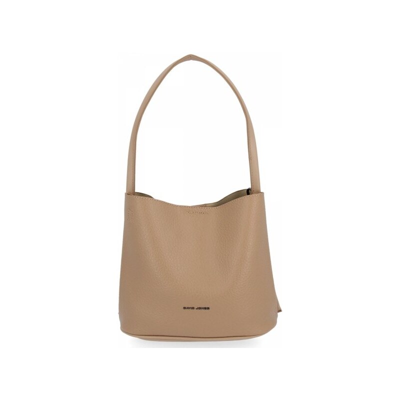 Dámska kabelka univerzálna David Jones tmavo béžová 6718-1A 31812159