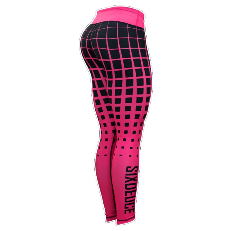 Dámske fitness legíny Six Deuce Pink Halftone - ružová - Litex 35658142