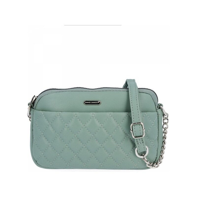Dámska kabelka listonoška David Jones zelená CH21036 31812130