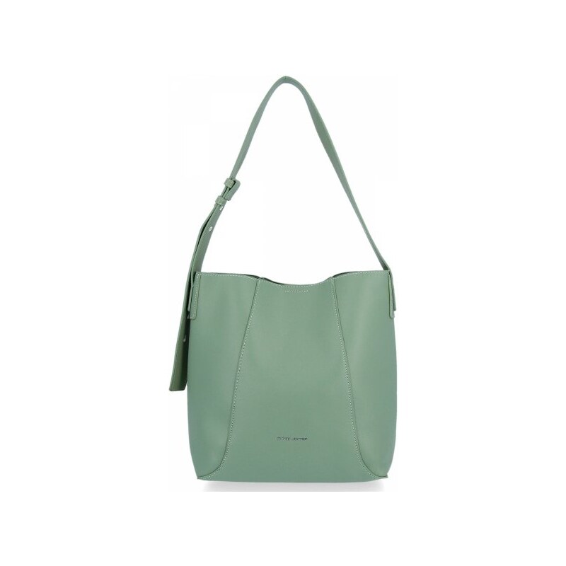 Dámska kabelka univerzálna David Jones svetlozelená 6743-1 31812146