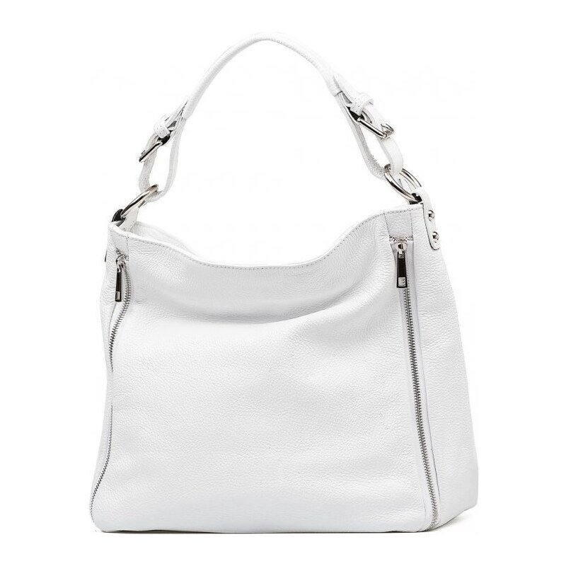 Blaire Kožená kabelka Gaila biela 64987701