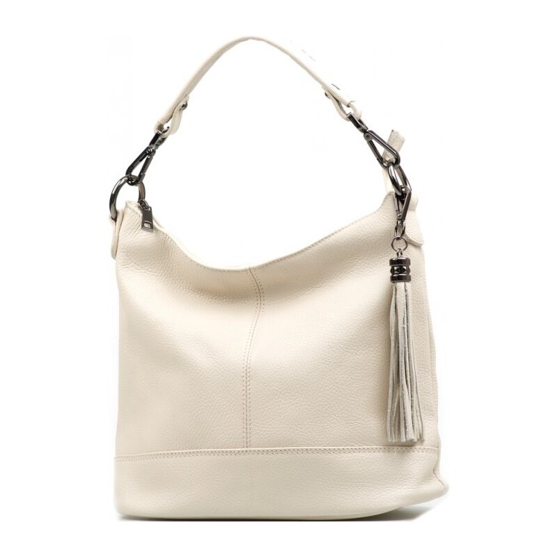 Blaire Kožená kabelka Sonia béžová 64987835