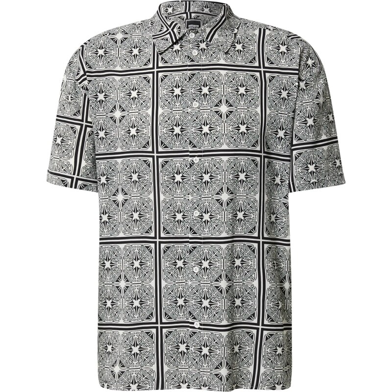 ABOUT YOU x Swalina&Linus Košeľa Diego čierna / biela 63141731