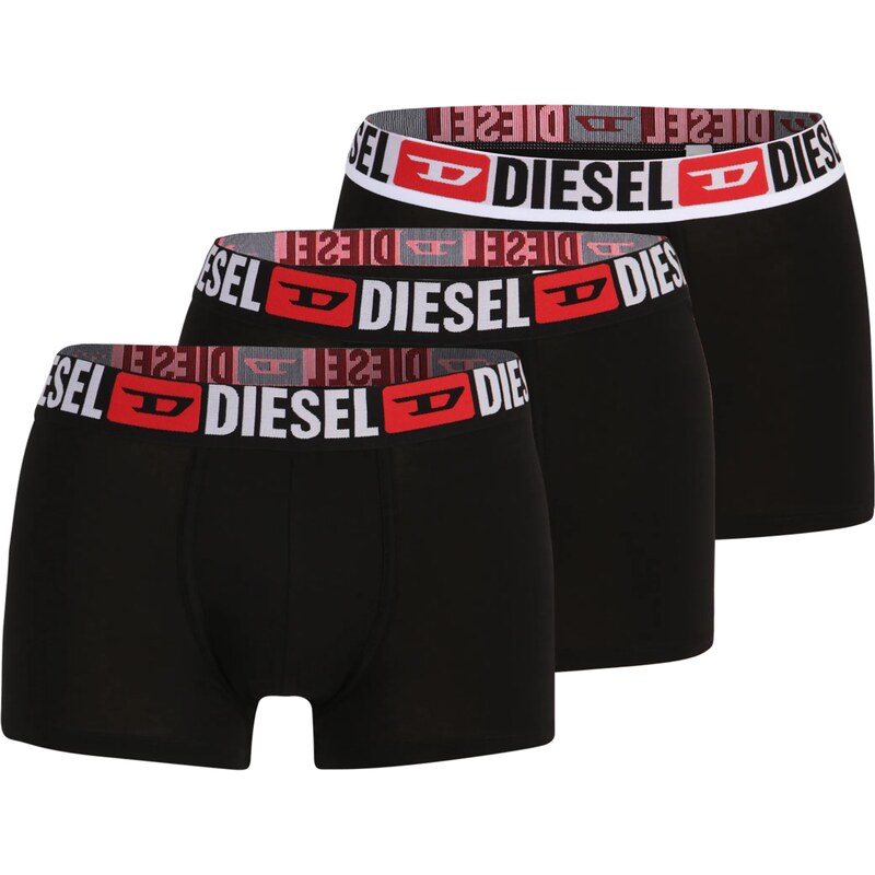 DIESEL Boxerky Damien červená / čierna / biela 66139029