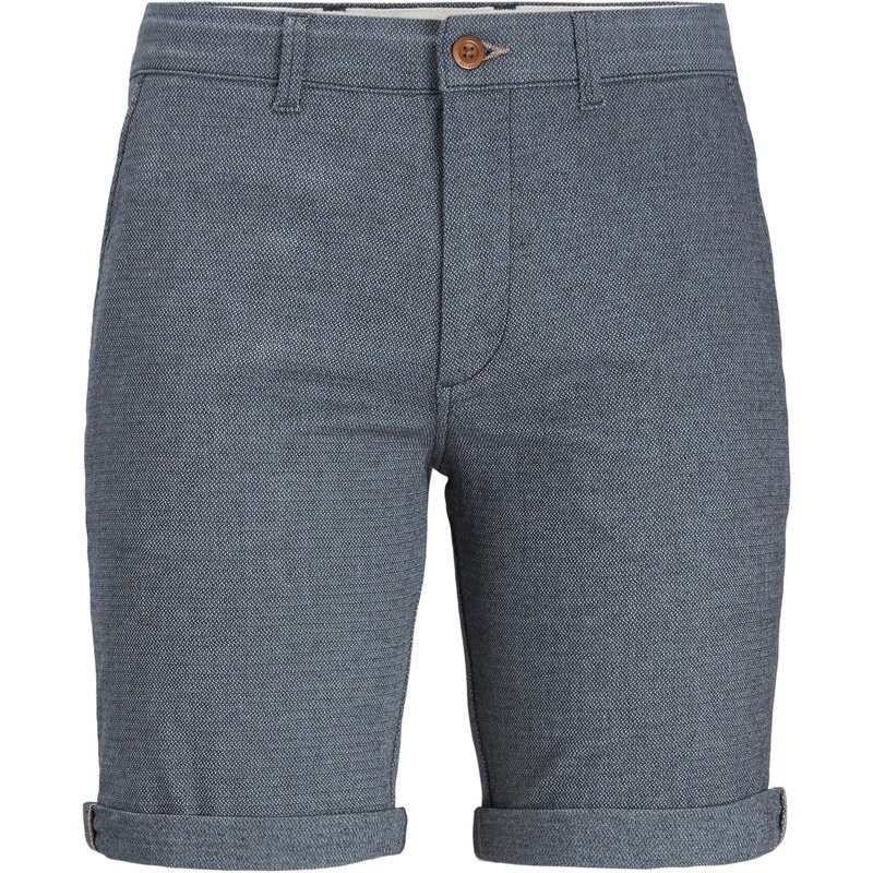 JACK & JONES Chino nohavice Fury modrosivá 31707043