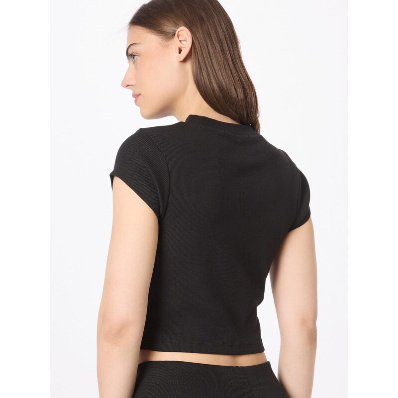 Calvin Klein Jeans Tričko čierna / biela