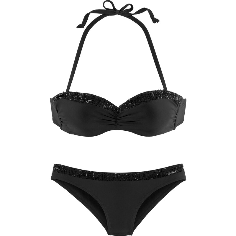 Bruno Banani Bikiny čierna / strieborná 54230257