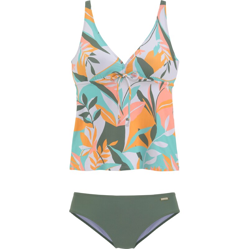 SUNSEEKER Tankiny svetlosivá / kaki / mätová / lososová 66857709