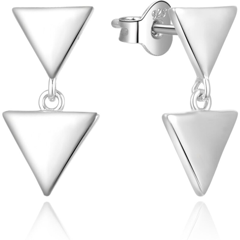 MOISS Úchvatné strieborné náušnice so zirkónmi E0002446 66581333